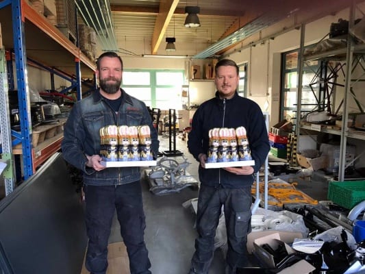 Chocolate Easter Bunny Donations Potsdam