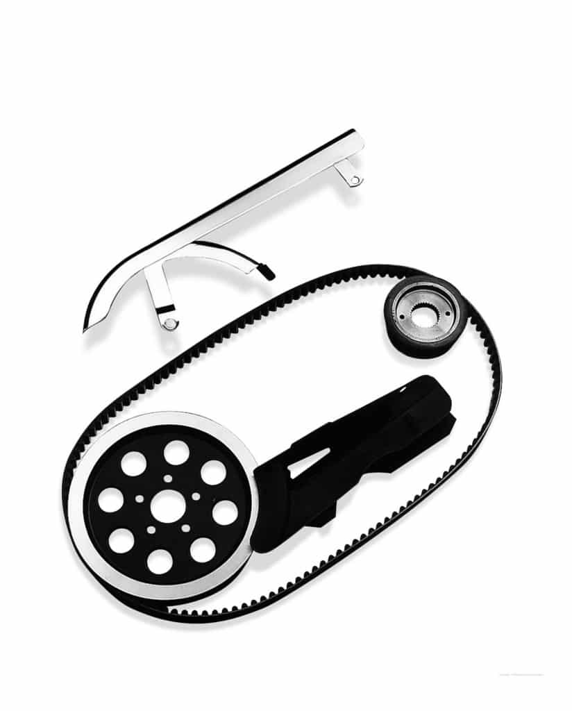 Der Zahnriemen am Heck feiert bei Harley-Davidson Geburtstag Der Zahnriemen am Heck feiert bei Harley-Davidson Geburtstag