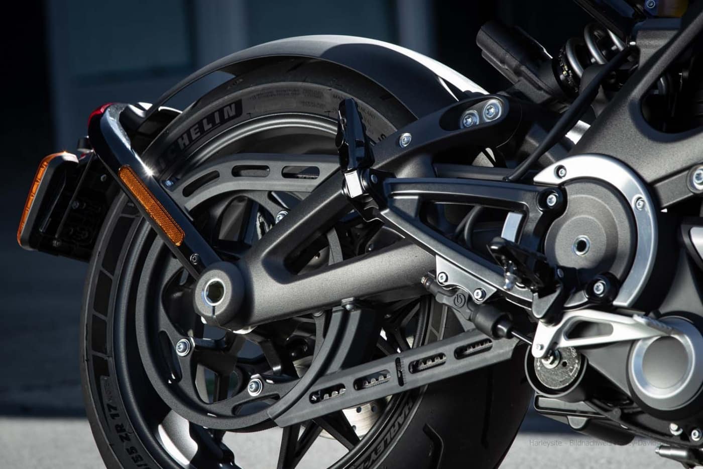 Der Zahnriemen am Heck feiert bei Harley-Davidson Geburtstag Der Zahnriemen am Heck feiert bei Harley-Davidson Geburtstag