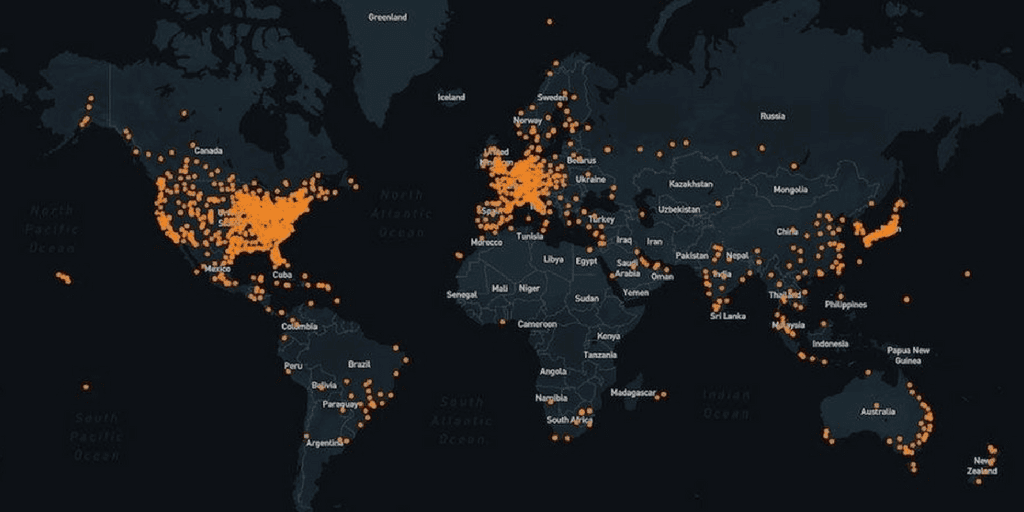Harley Davidson Dealer Map