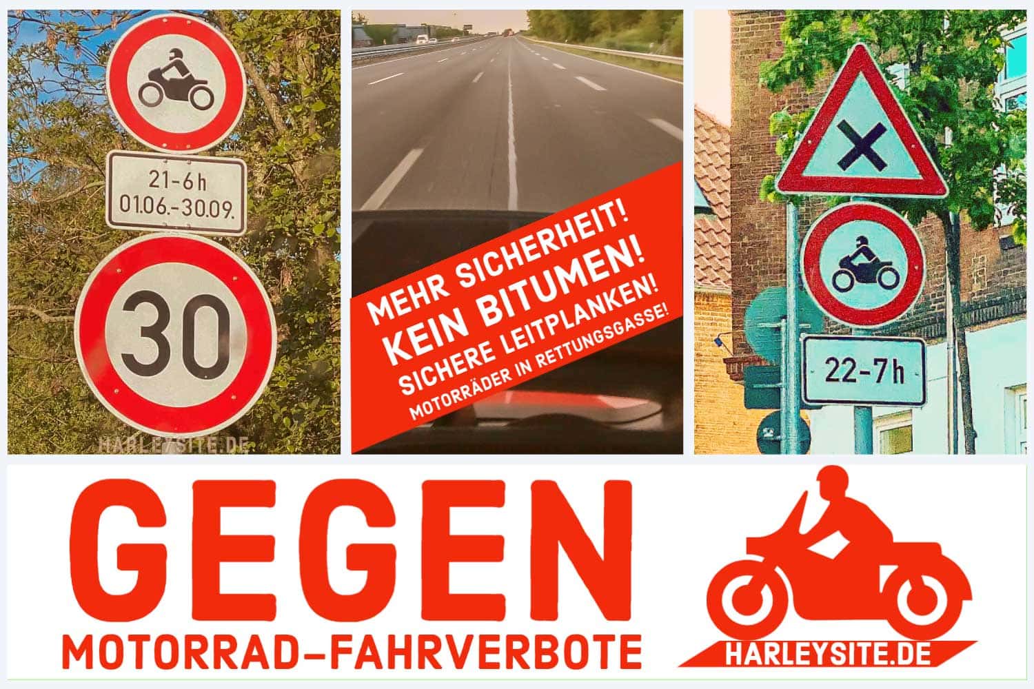 Motorrad Fahrverbote Harleysite