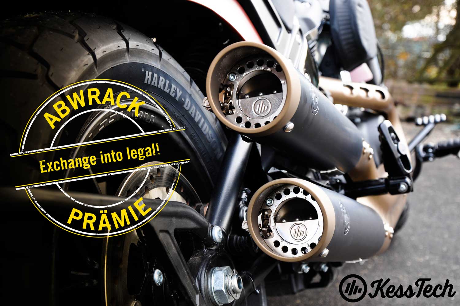 KessTech scrappage incentive for flap exhaust systems