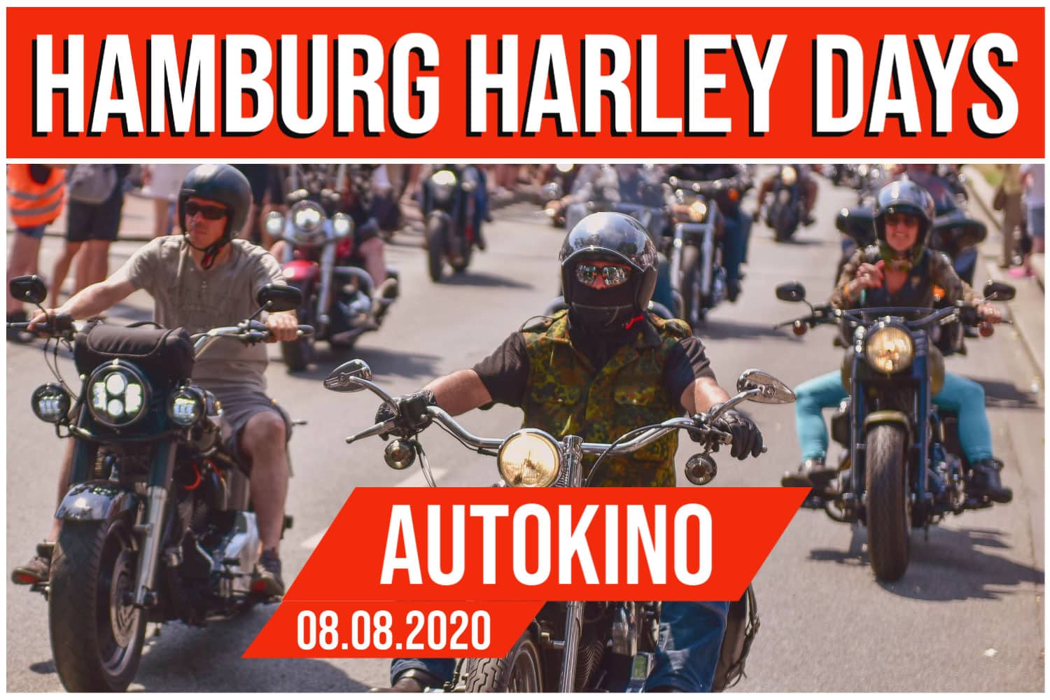 Hamburg Harley Days meets Autokino 2020