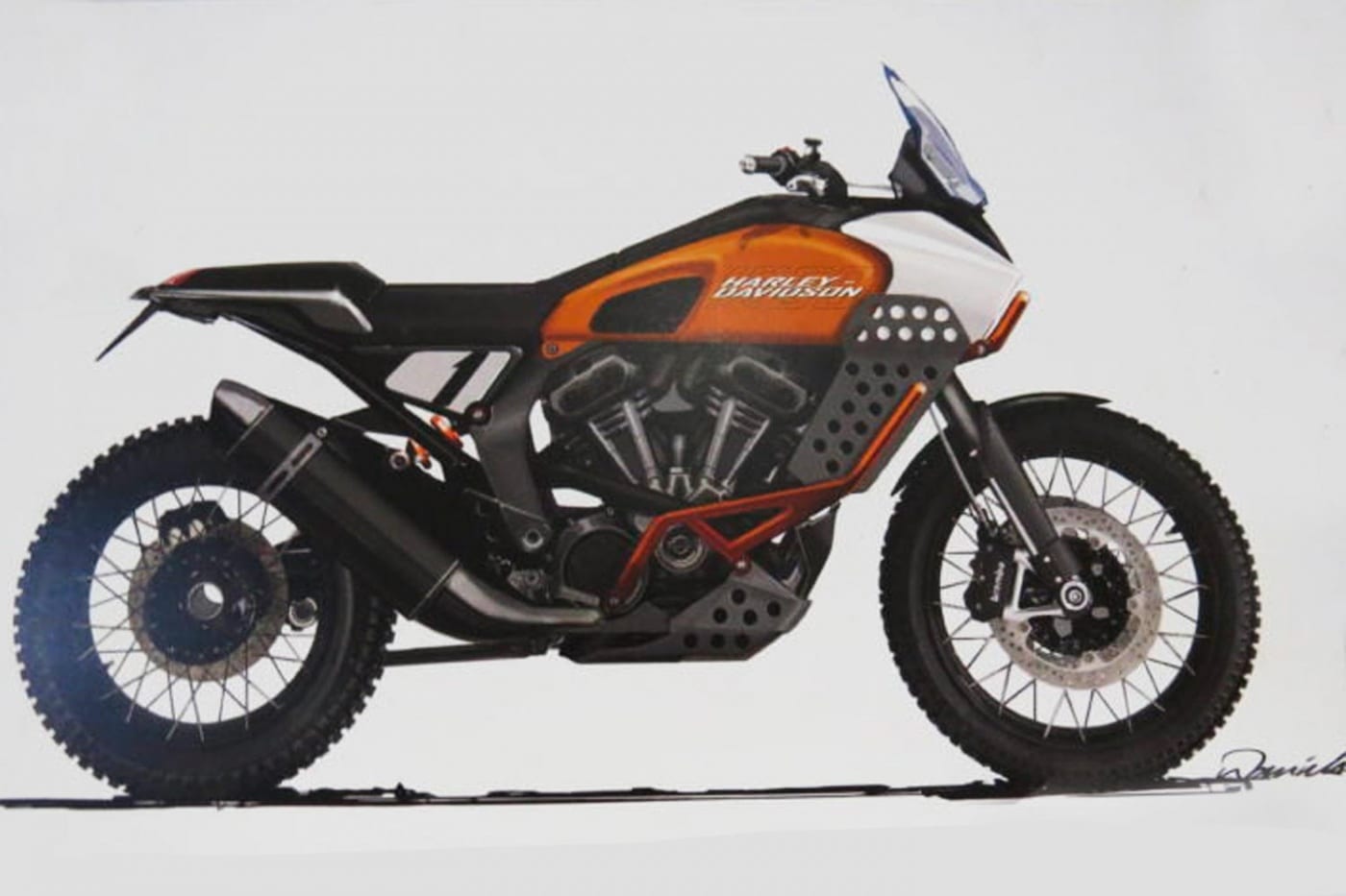 Harley-Davidson Modelljahr 2021 - Der Blick in die Harleysite Glaskugel Harley-Davidson prototype