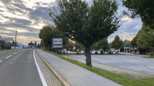 Das leere Eventgeländer der European Bike Week 2020