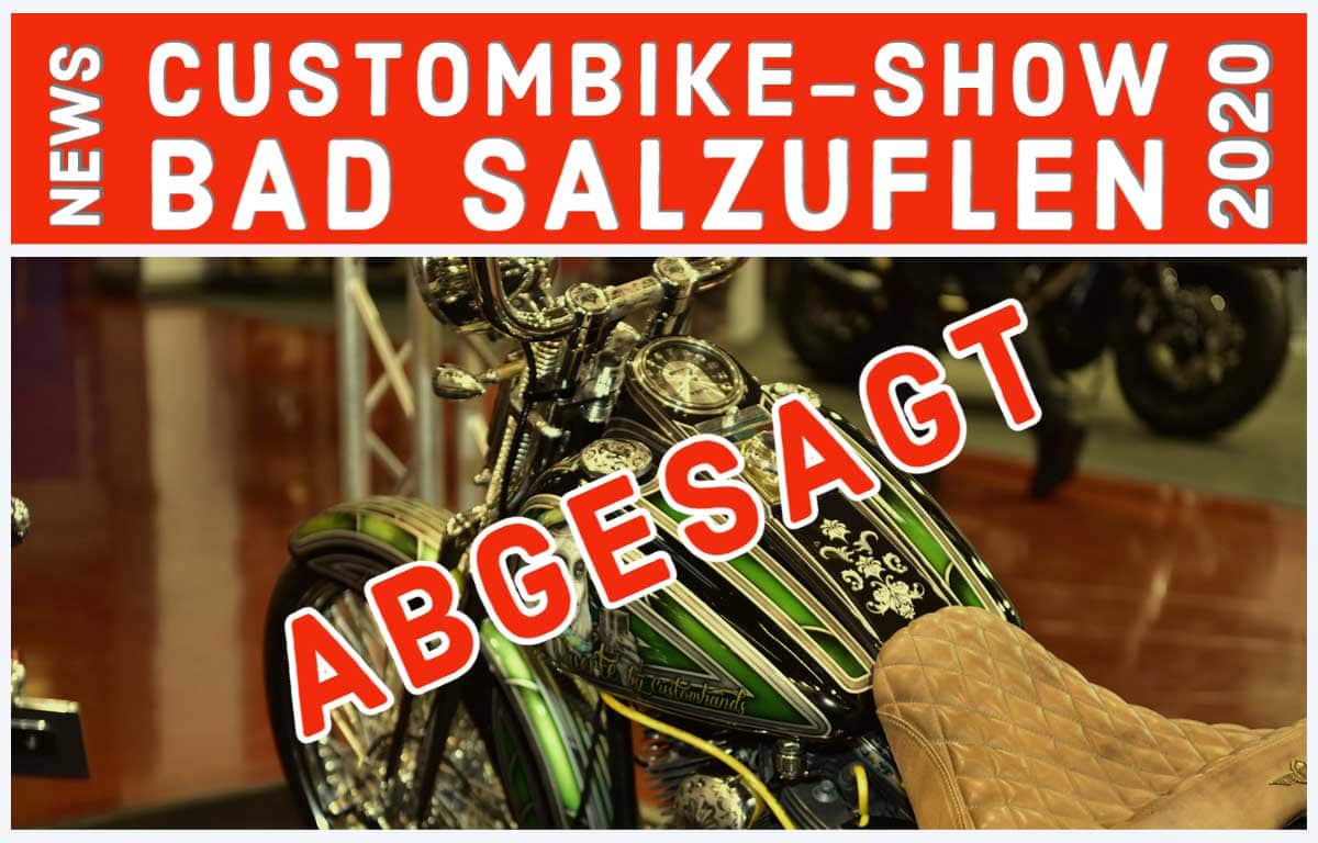 ABGESAGT - CUSTOMBIKE SHOW 2020