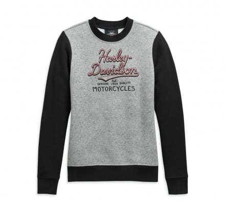 Vorderseite - Colorblock Pullover Sweatshirt