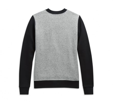 Rückseite - Colorblock Pullover Sweatshirt