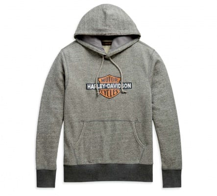 Vorderseite Laser Cut Pullover Hoodie