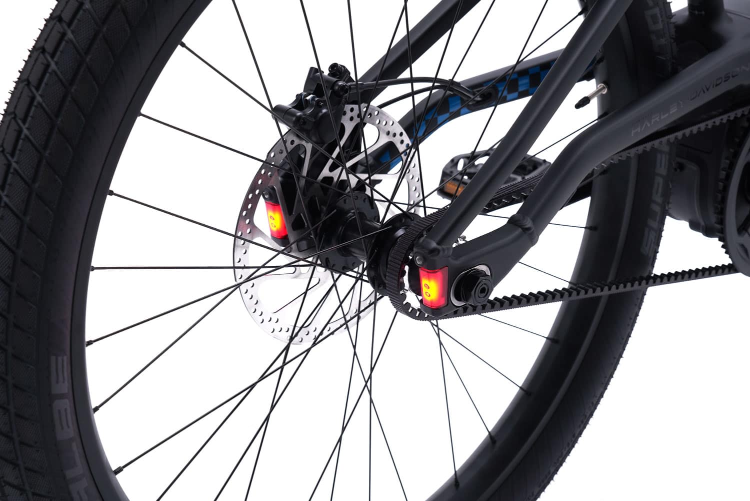 Integrierte LED-Rück- und Bremsleuchten