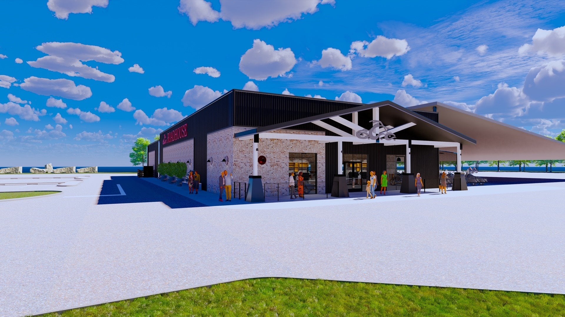 The new Orange County Choppers Road House with OCC Museum and Cafe