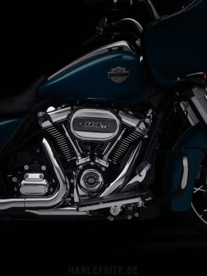 Milwaukee-Eight Motor mit 114 cui