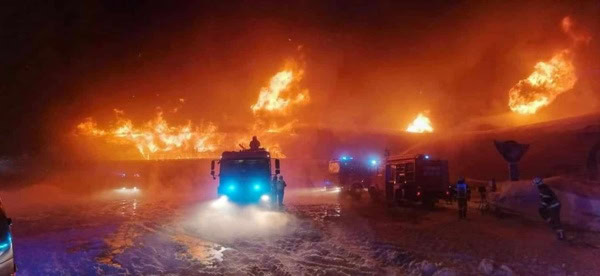 Top Mountain Crosspoint Motorradmuseum ist abgebrannt