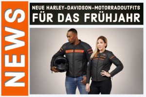 New Harley-Davidson motorcycle outfits for spring