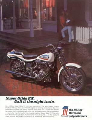 50 years of Harley-Davidson Super Glide