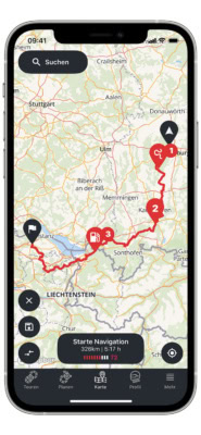 Mock Calimoto Bosch Help Connect Info