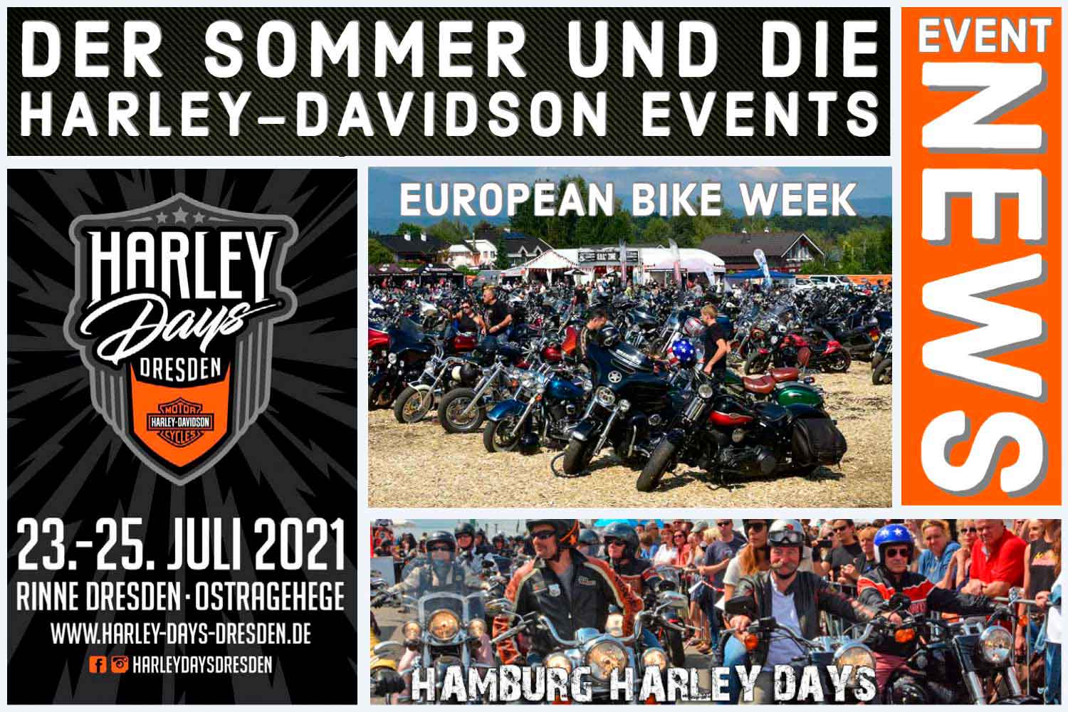 Harley-Davidson Events 2021.