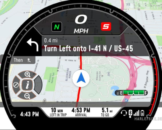 Sportster S Navigation