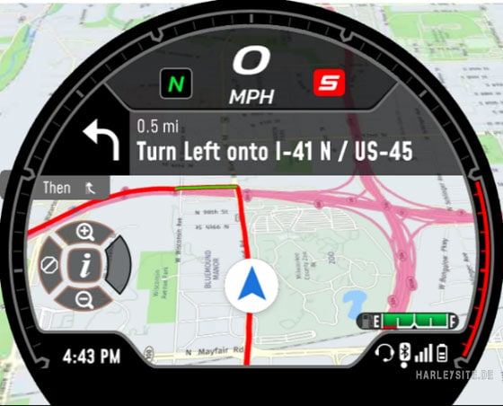 Sportster S Navigation