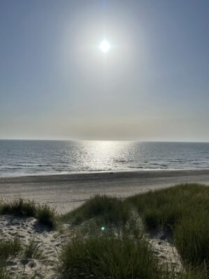Sundowner an der Nordsee