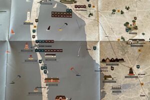 Einfach mal auf Tour mit der Harley-Davidson Fat Boy 2021 und das dänische Hygge leben Eine Übersichtskarte rund um den Ringkøbing Fjord