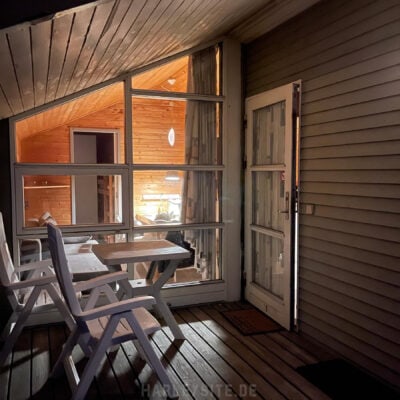 Die Veranda bei Nacht