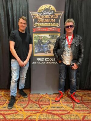 Fred Kodlin aufgenommen in die Sturgis Motorcycle Hall of Fame!