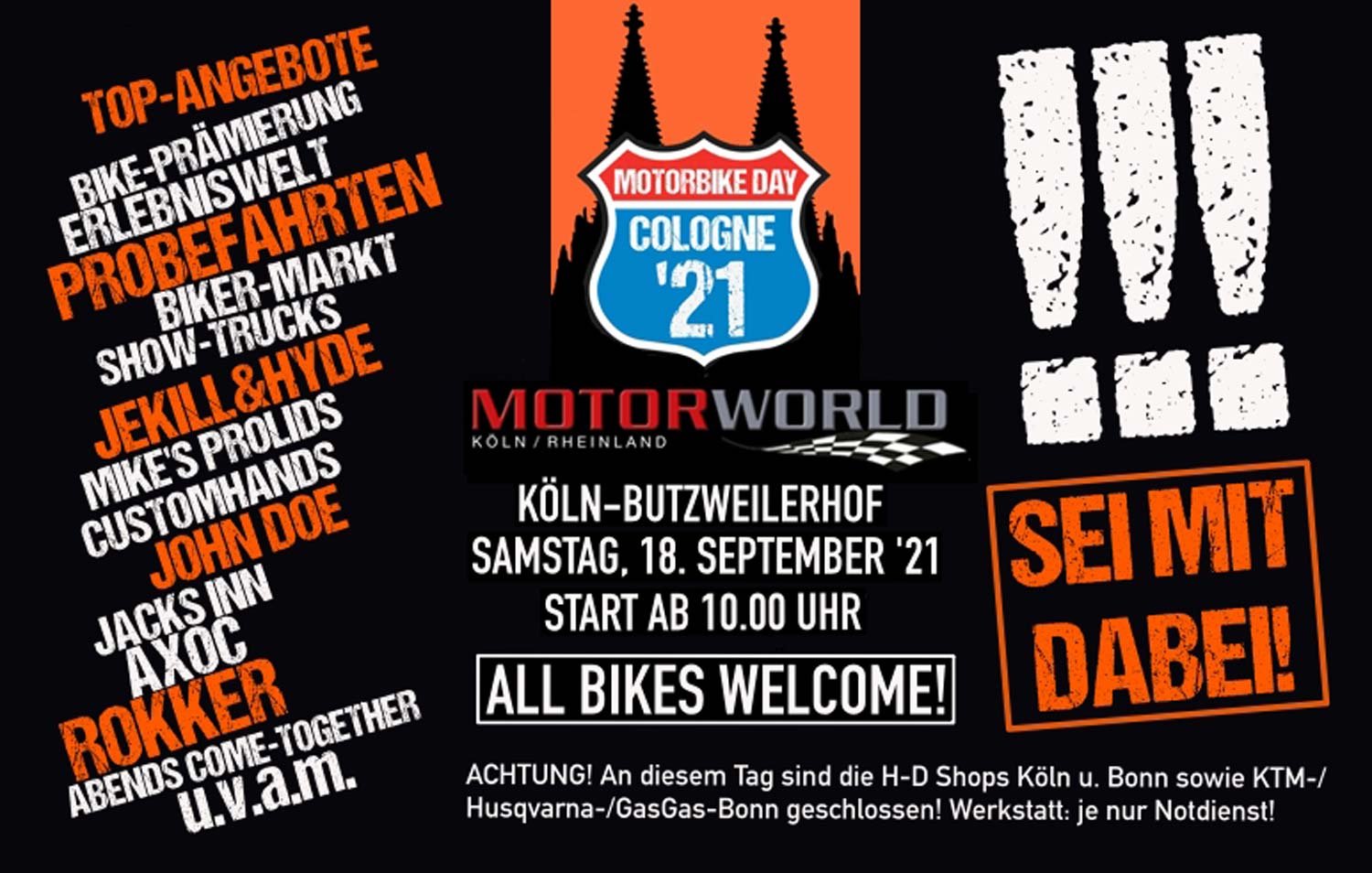 Motorbike Day Cologne