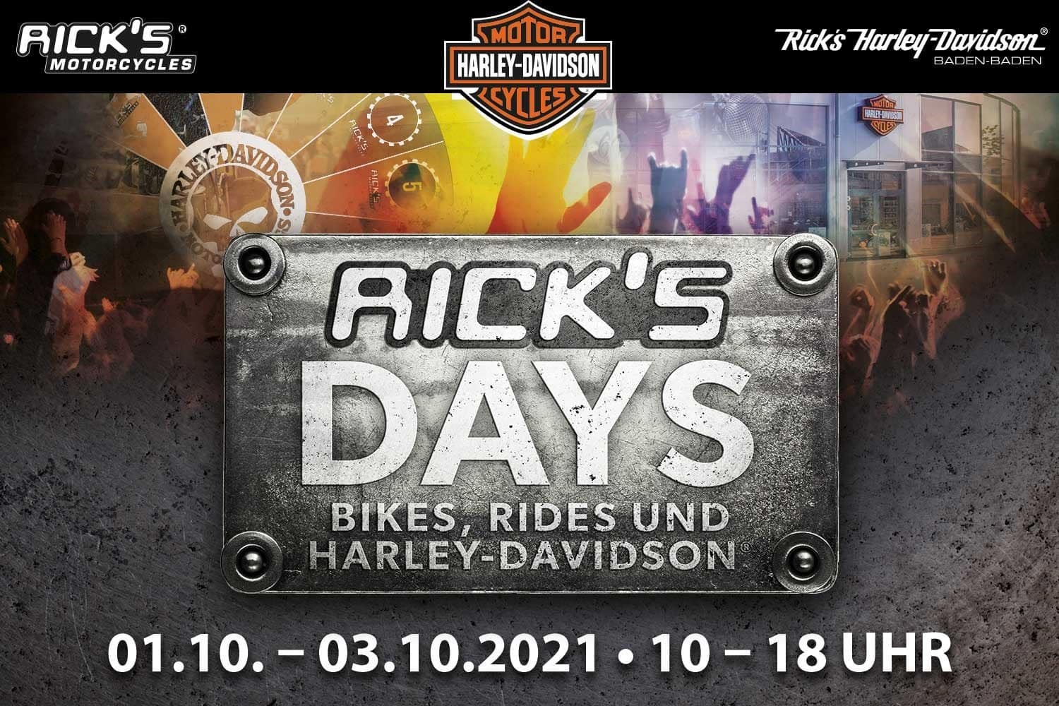 Rick’s Days 2021 in Baden Badenvom 01. bis 03. Oktober 2021