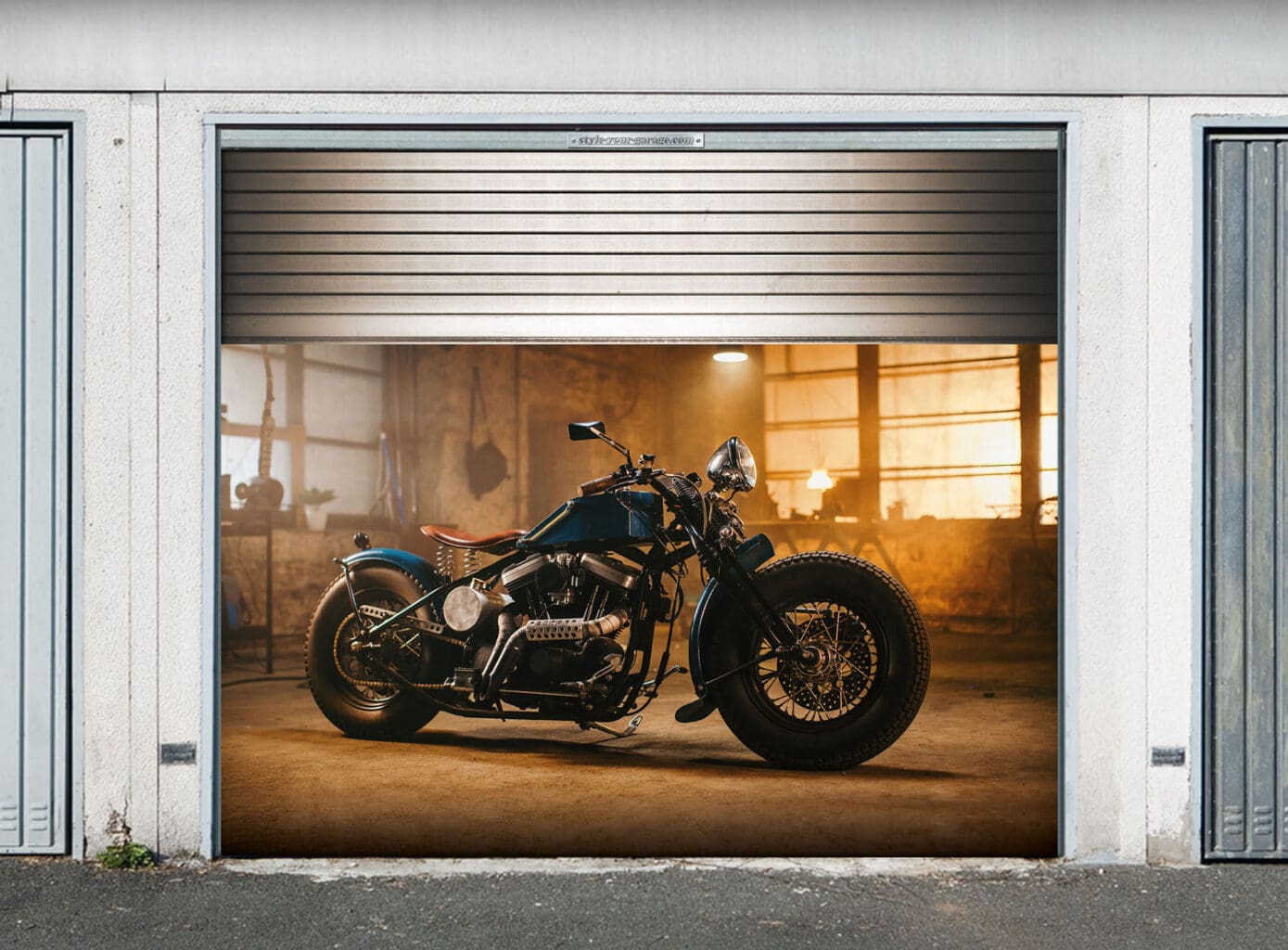 Garagenplanen jetzt für Biker günstiger