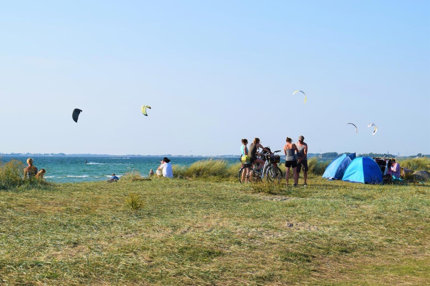 Neu in der Eliteklasse der ADAC Superplätze 2022: Der 5-Sterne-Platz Camping Strukkamphuk auf
Fehmarn (Foto: PiNCAMP / Camping Strukkamphuk)