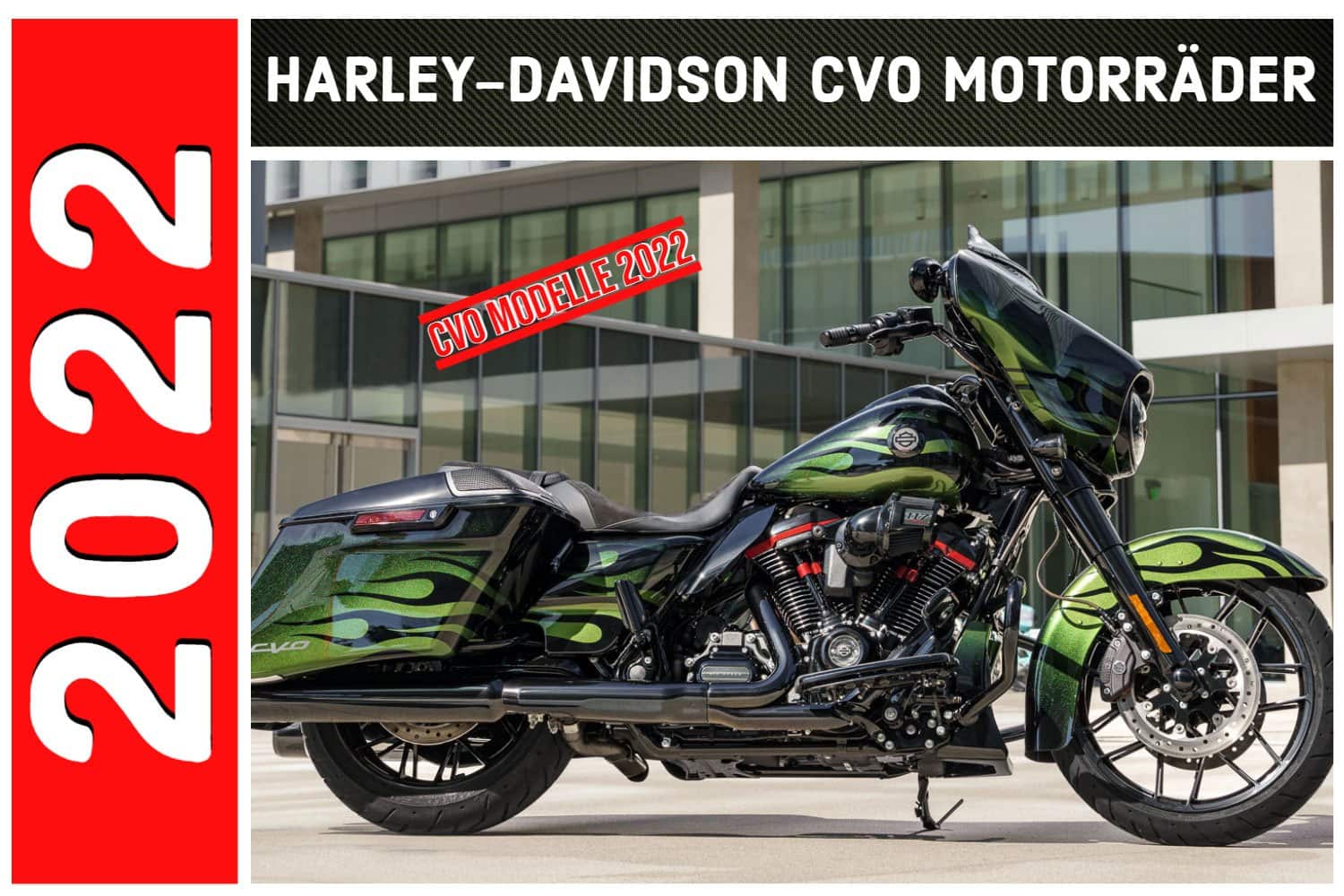 NEWS Harley-Davidson CVO 2022