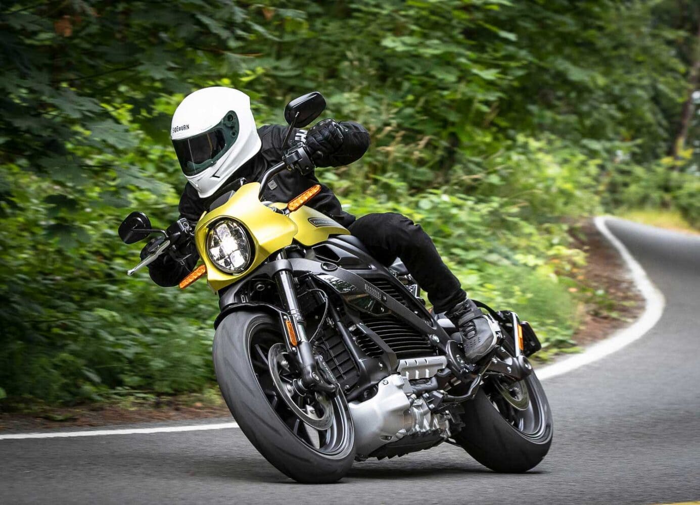 Harley-Davidson Elektromotorrad LiveWire Mit der Harley-Davidson LiveWire sportlich auf der Straße unterwegs!