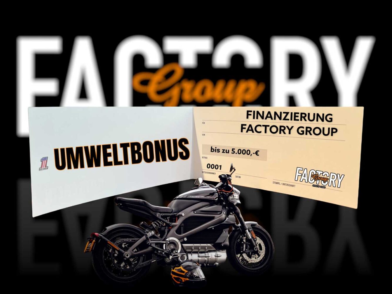 Die Factory Group verkauft die letzten Harley-Davidson LiveWire Bikes LiveWire mit Finanzierung und Umweltbonus