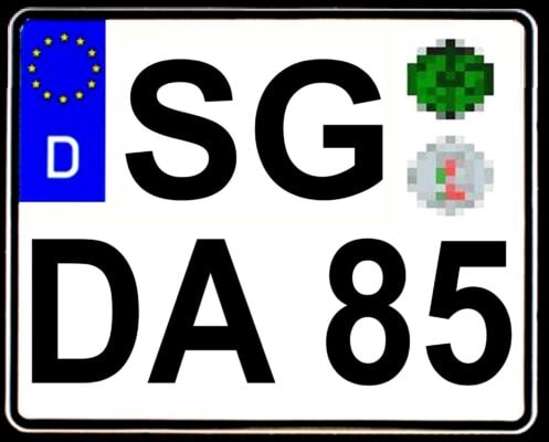 Harley-Davidson, Typ Breakout 114, Kennzeichen SG-DA 85