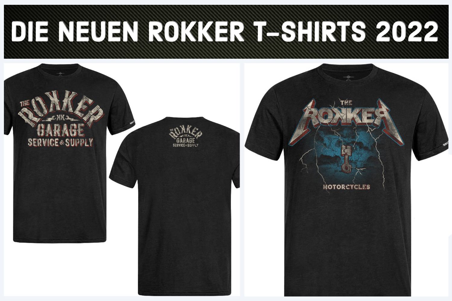 Die neuen Rokker T-Shirts