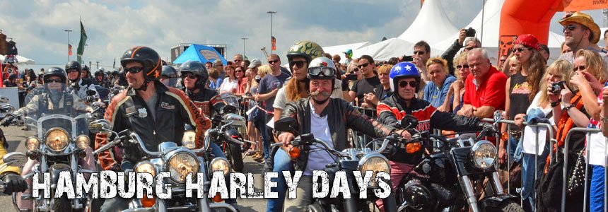 Hamburg Harley Days werden tausende Bike anziehen!