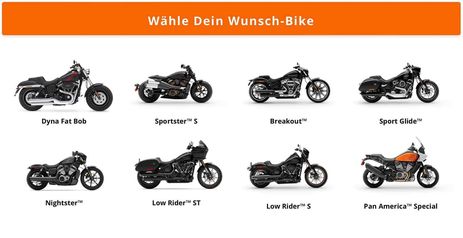 Probefahrten - Harley-Davidson Chemnitz 2022