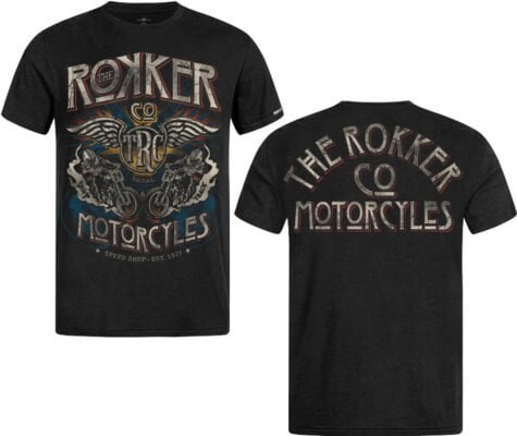 Rokker Company T-Shirt Rob Black