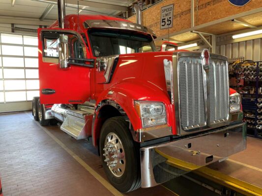 In der Werkstatt der Klekamp Nutzfahrzeuge GmbH