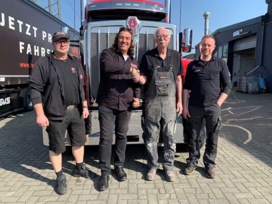 v.l.n.r. Markus Trojak, Adrian Kießling, Wilhelm Klekamp, Markus Klekamp