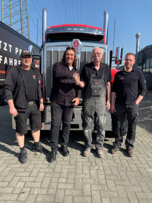 v.l.n.r. Markus Trojak, Adrian Kießling, Wilhelm Klekamp, Markus Klekamp