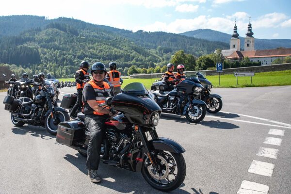 Drei schöne Touren mit dem H.O.G. Kärnten Chapter zur European Bike Week erleben