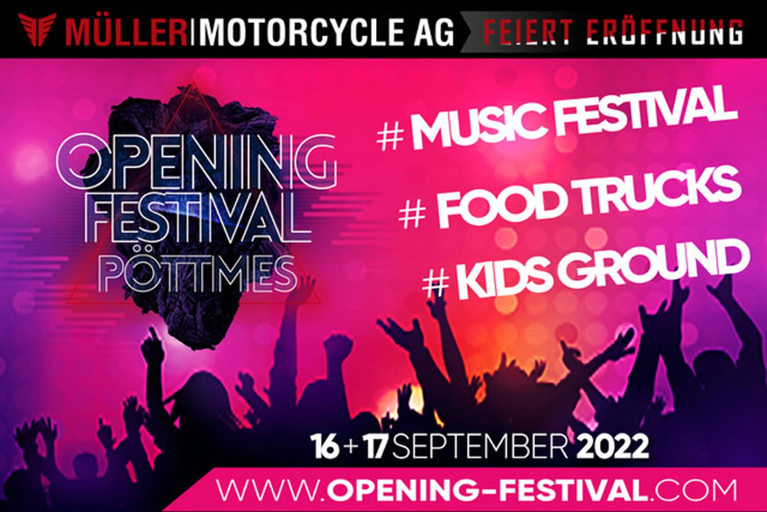 Müller Motorcycles 2022 Pöttmes - Opening-Festival