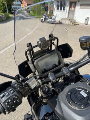 Pan America 1250 Special with navigation mounts