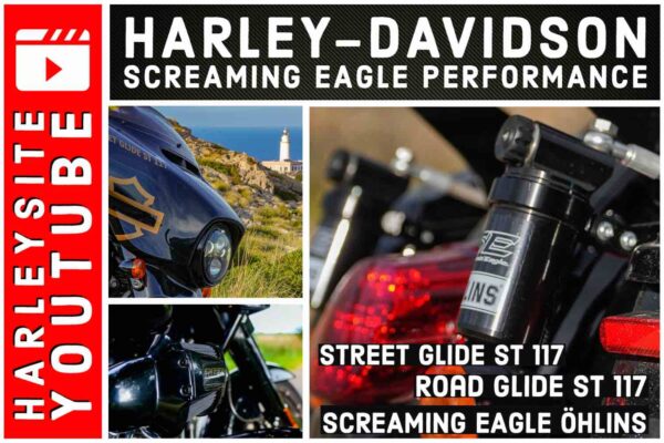 Harley-Davidson Street Glide ST and Road Glide ST 117
