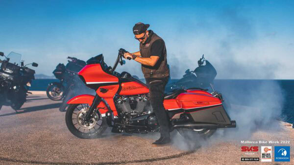 Kevin Kießling markiert sein Revier