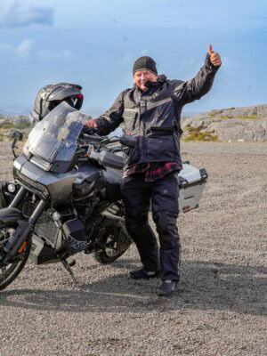 Volker Wolf - Harleysite mit der Harley-Davidson Pan America 1250 Special in Norwegen
