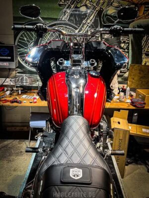 View from behindDriver's perspective