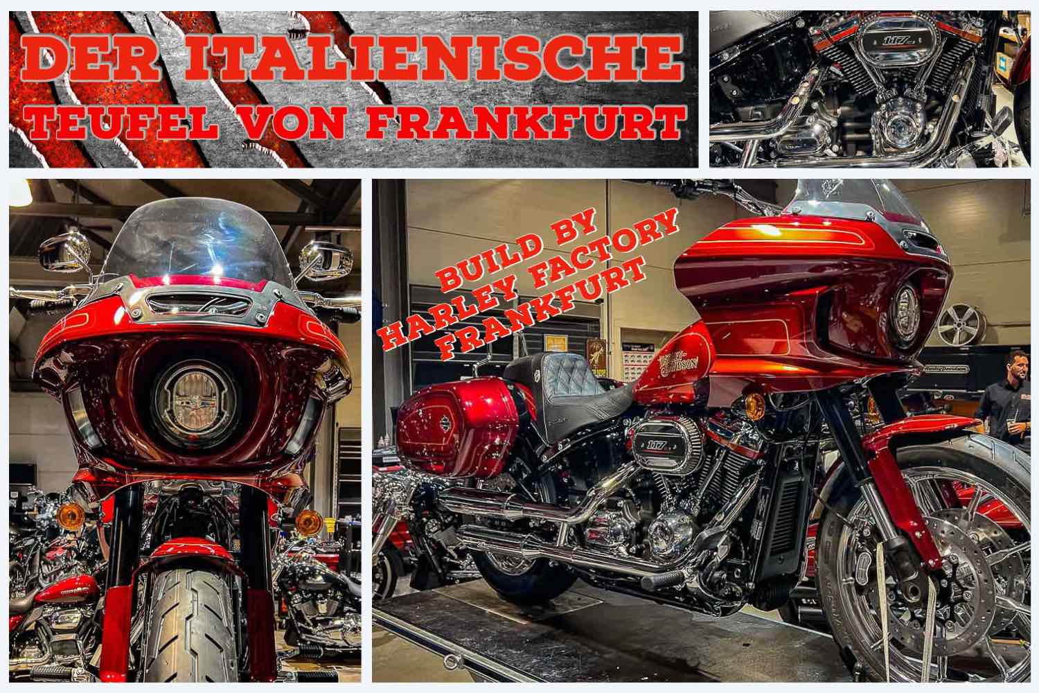 Custombikes - EL DIABLO Harley Factory Frankfurt